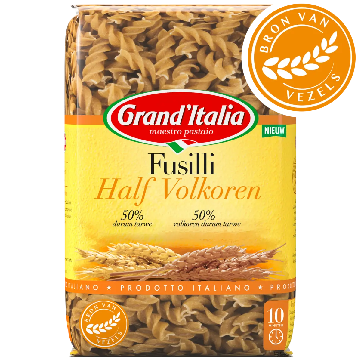 Product Fusilli Half Volkoren Grand'Italia