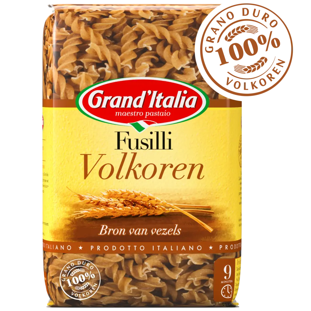 Product Fusilli Volkoren Grand'Italia