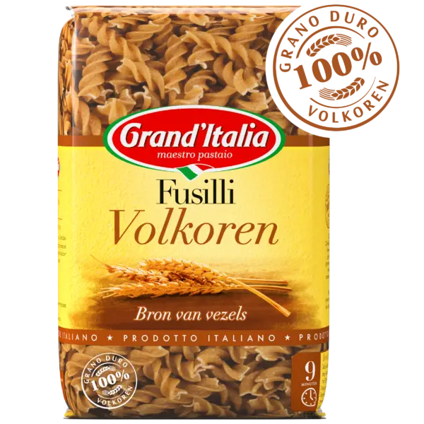 Product Fusilli Volkoren Grand'Italia