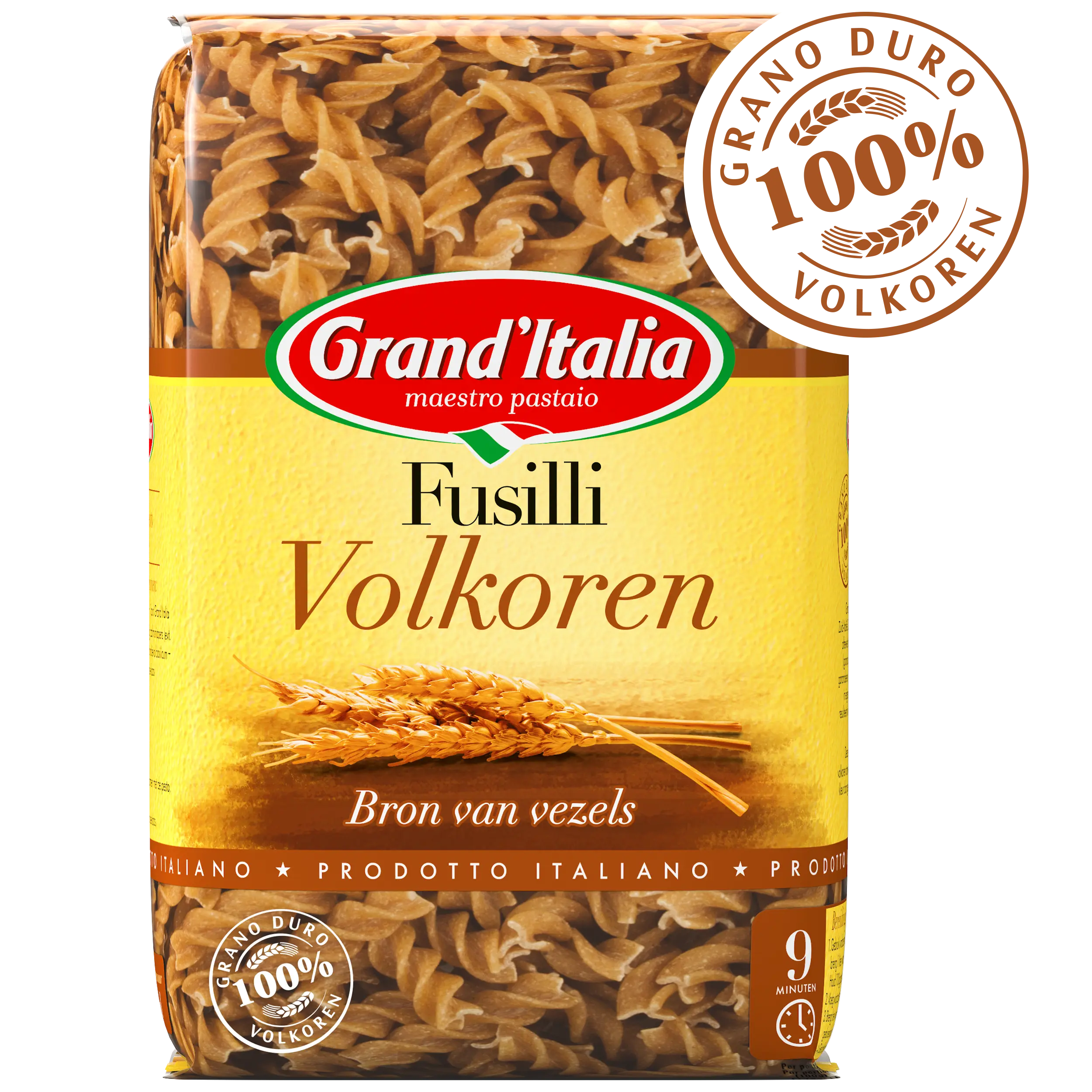 Product Fusilli Volkoren Grand'Italia