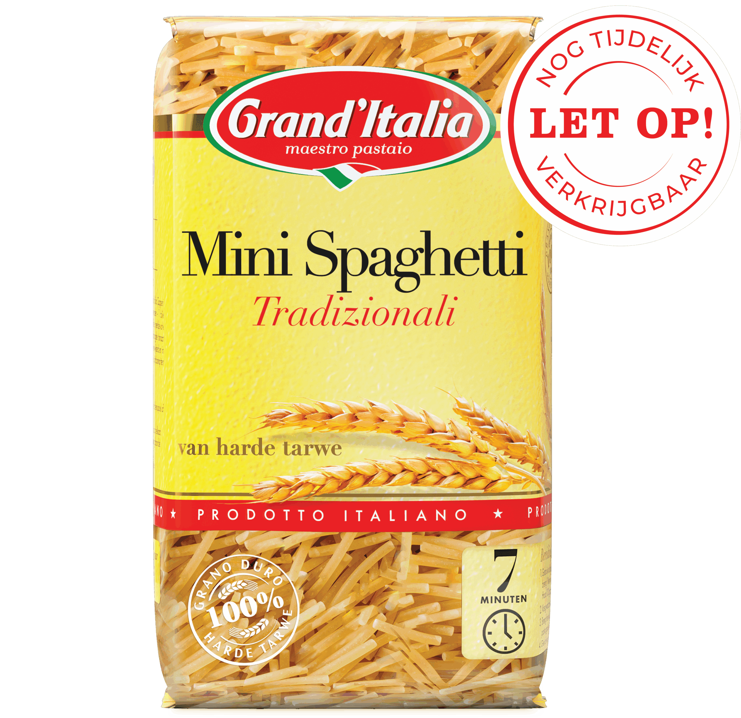 Product Mini Spaghetti Grand'Italia - Let op