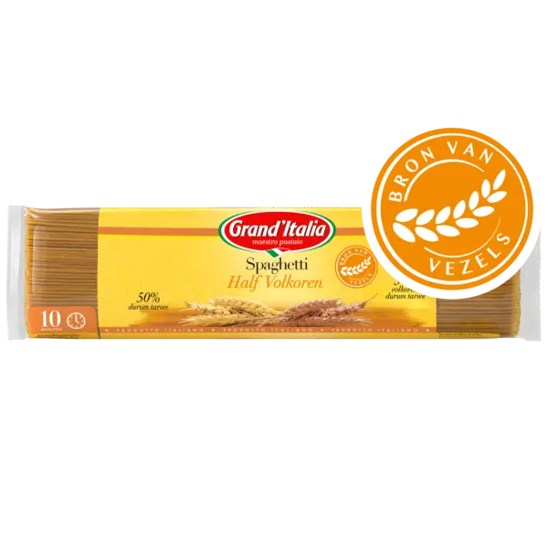 Product Spaghetti Half Volkoren Grand'Italia