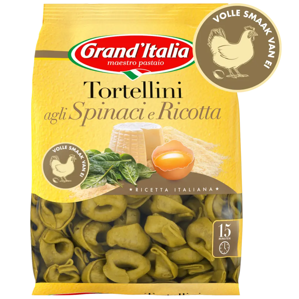 Product Tortellini agli Spinaci e Ricotta Grand'Italia
