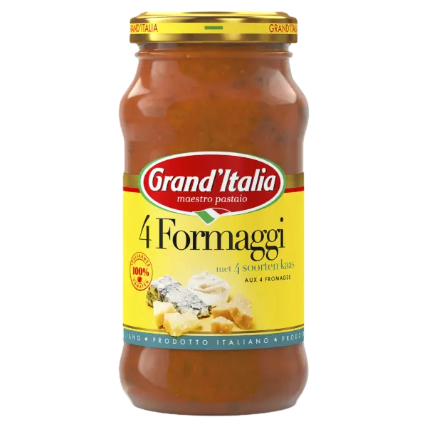 Product pastasaus 4 Formaggi Grand'Italia