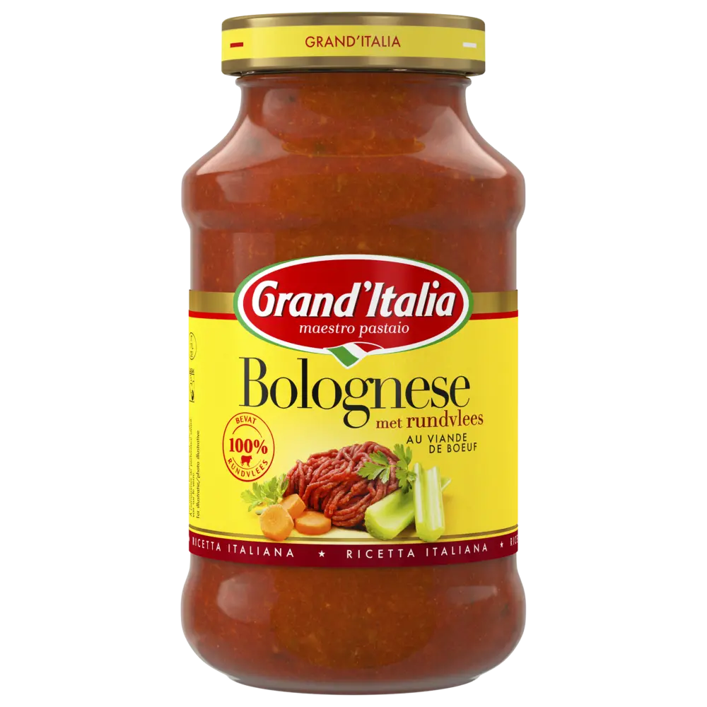 Product pastasaus Bolognese Grand'Italia