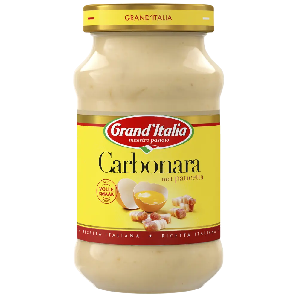Product pastasaus Carbonara Grand'Italia