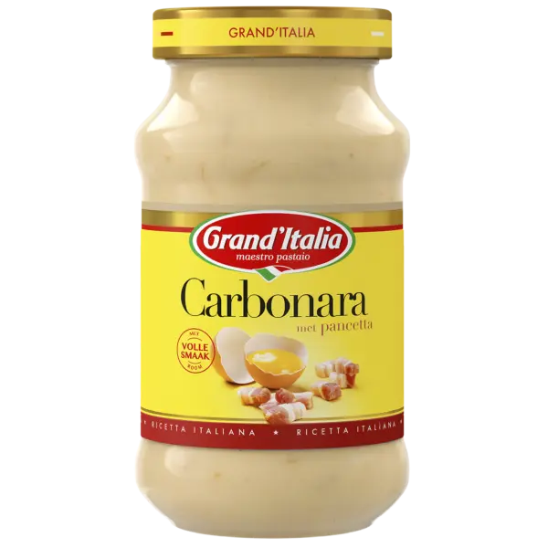 Product pastasaus Carbonara Grand'Italia