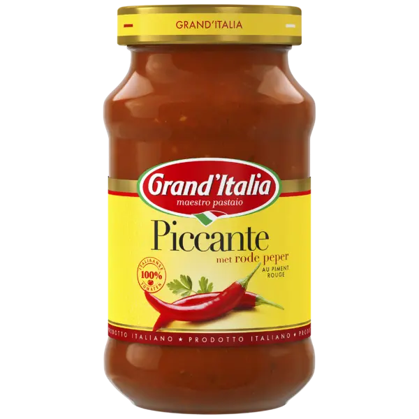 Product pastasaus Piccante Grand'Italia