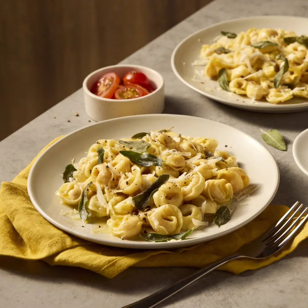 Recept Gevulde pasta met salie boter en Parmezaanse kaas Grand'Italia