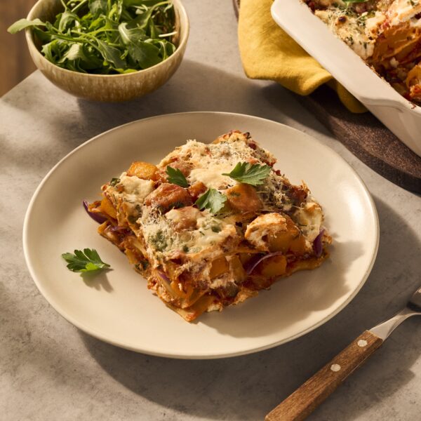 Recept Lasagne met pompoen en geitenkaas Grand'Italia