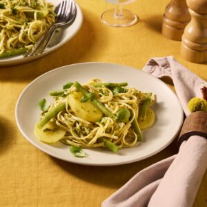 Recept Linguine pasta pesto Grand'Italia