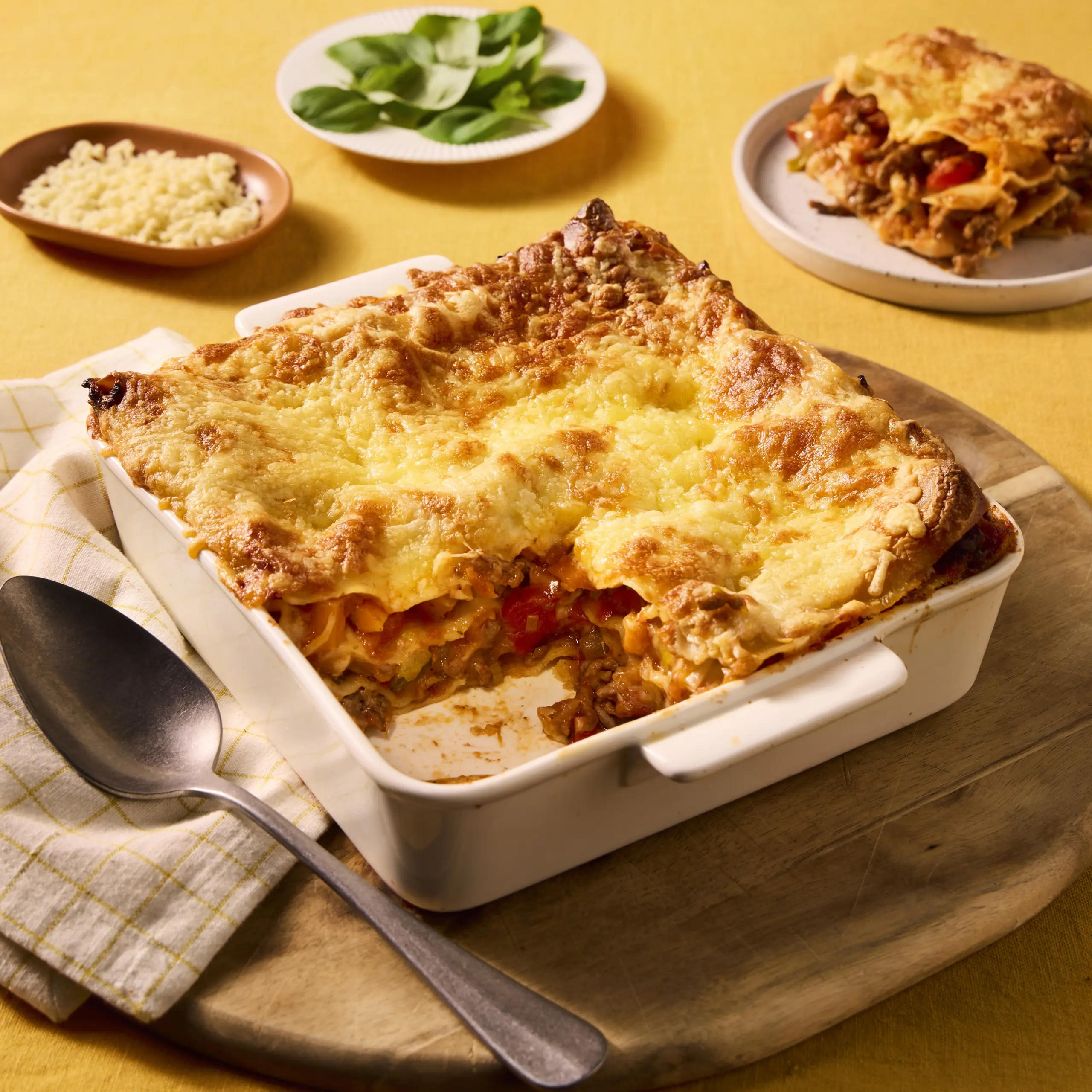 Makkelijke lasagne met rundergehakt