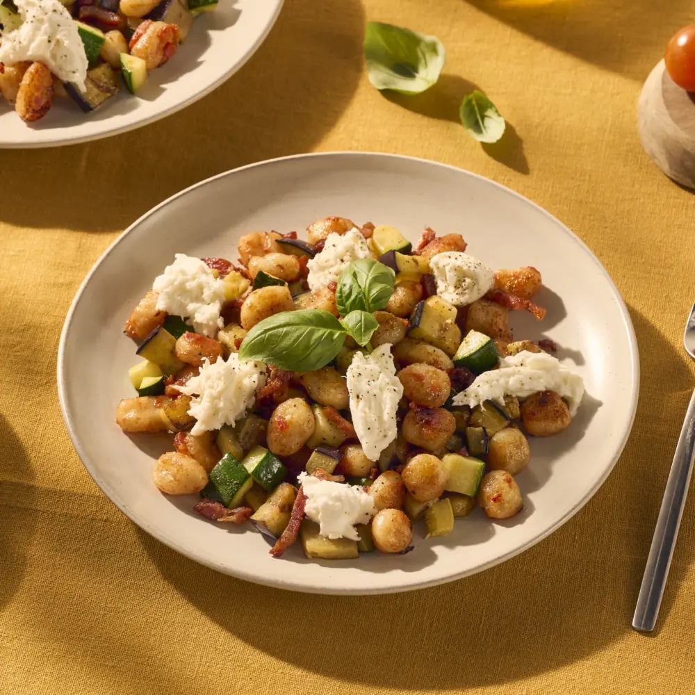 Recept Mini Gnocchi met gegrilde groenten Grand'Italia