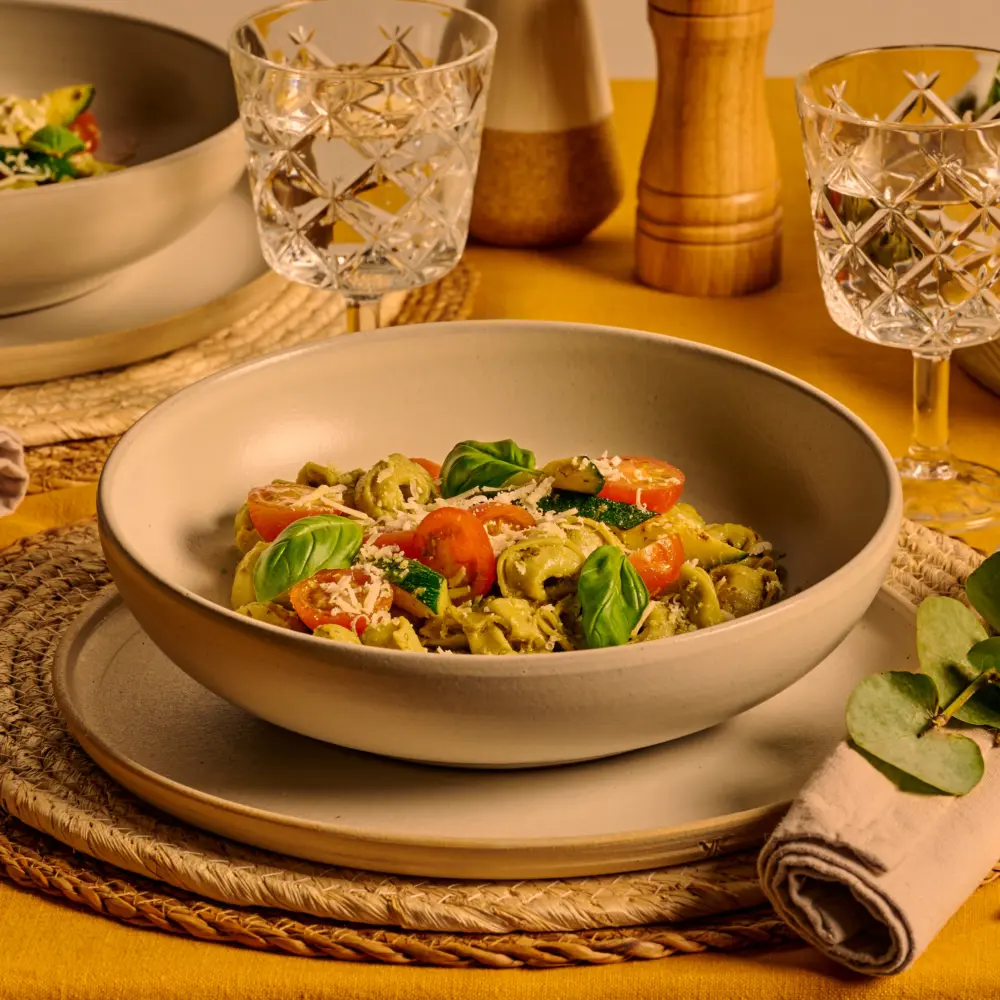 Recept Pasta Tortellini ovenschotel met pesto Grand'Italia