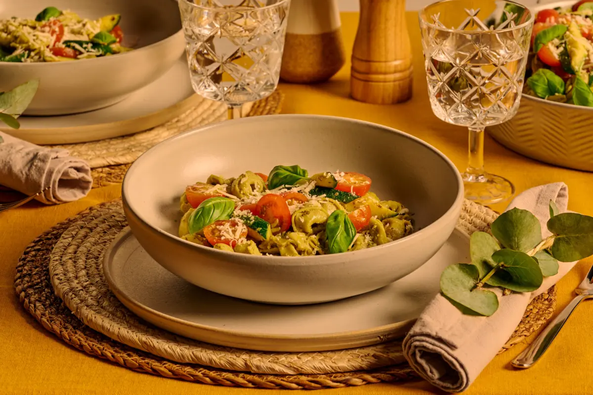 Recept Tortellini ovenschotel met pesto Grand'Italia