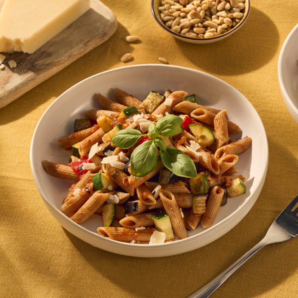 Recept Volkoren penne met groenten Grand'Italia