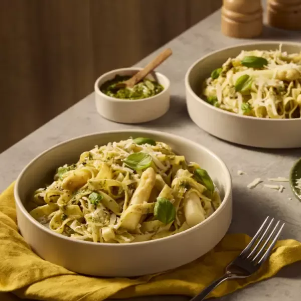 Recept Tagliatelle witte asperges Grand'Italia