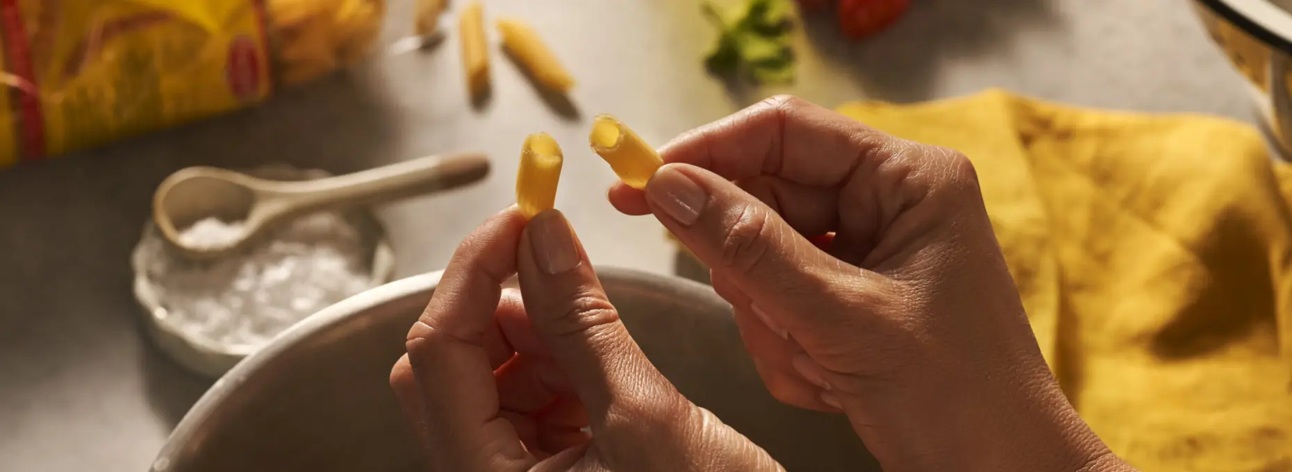 Inspiratie al dente pasta koken Grand'Italia