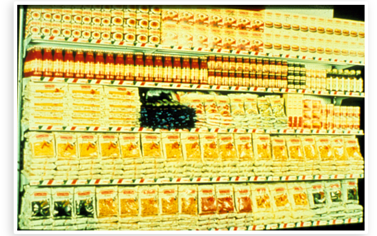 Grand'Italia gele muur
