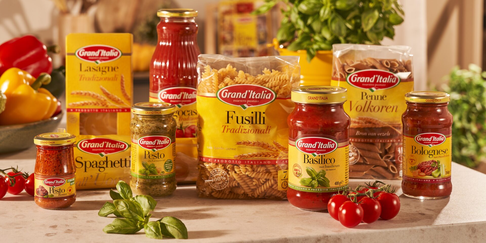 Grand'Italia home page header