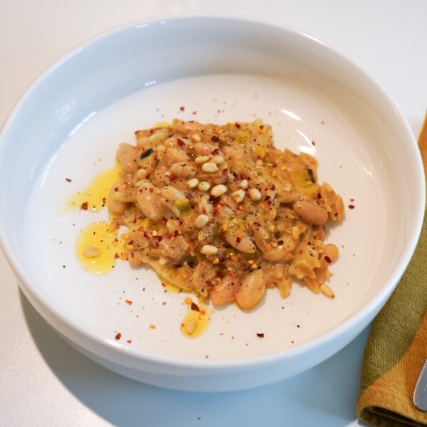 Recept eenpans orzo met gekaramelliseerde prei Grand'Italia