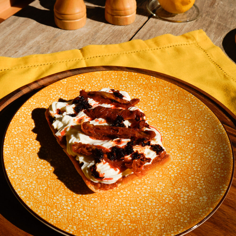 Recept Whipped ricotta toast Grand'Italia