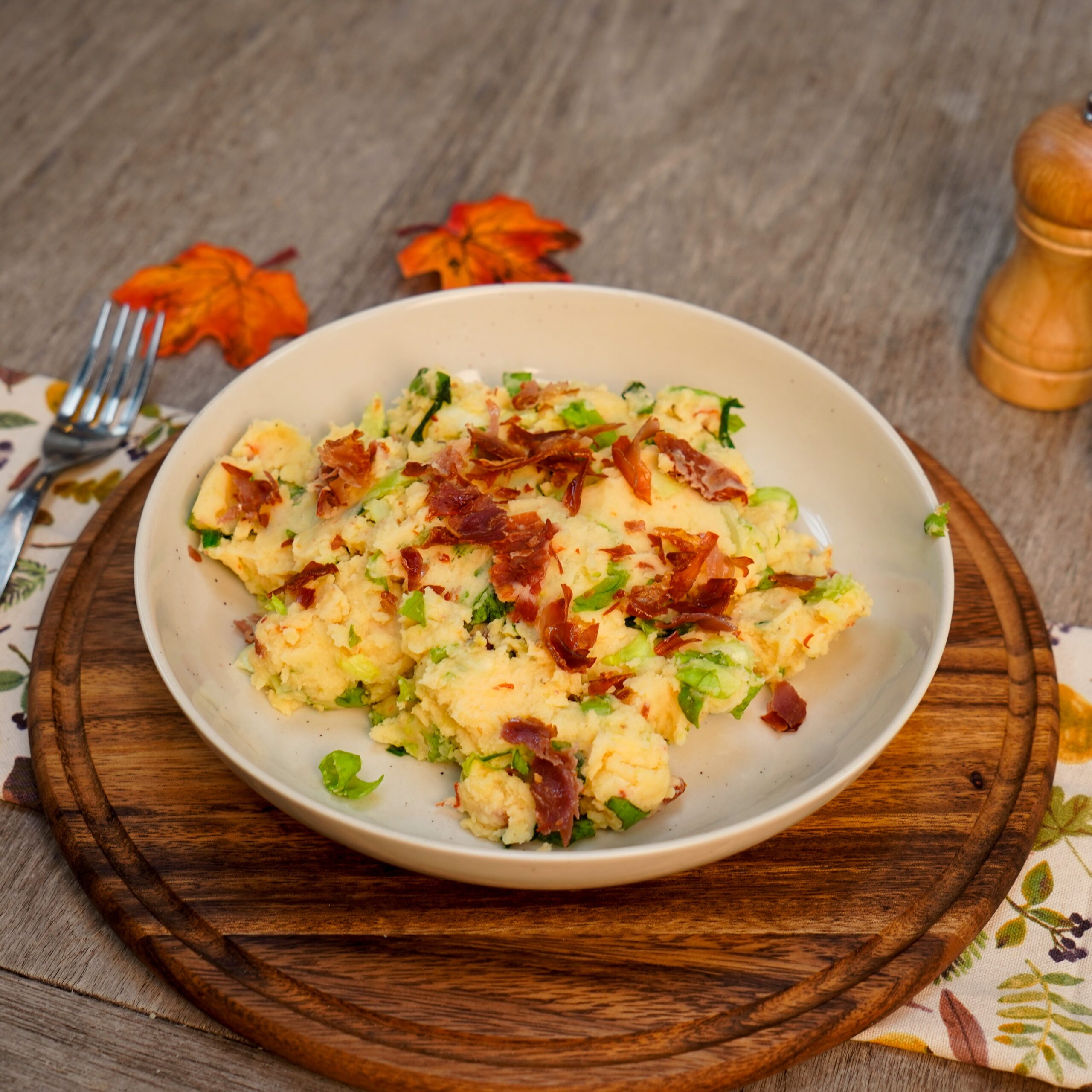 Italiaanse stamppot met prosciutto
