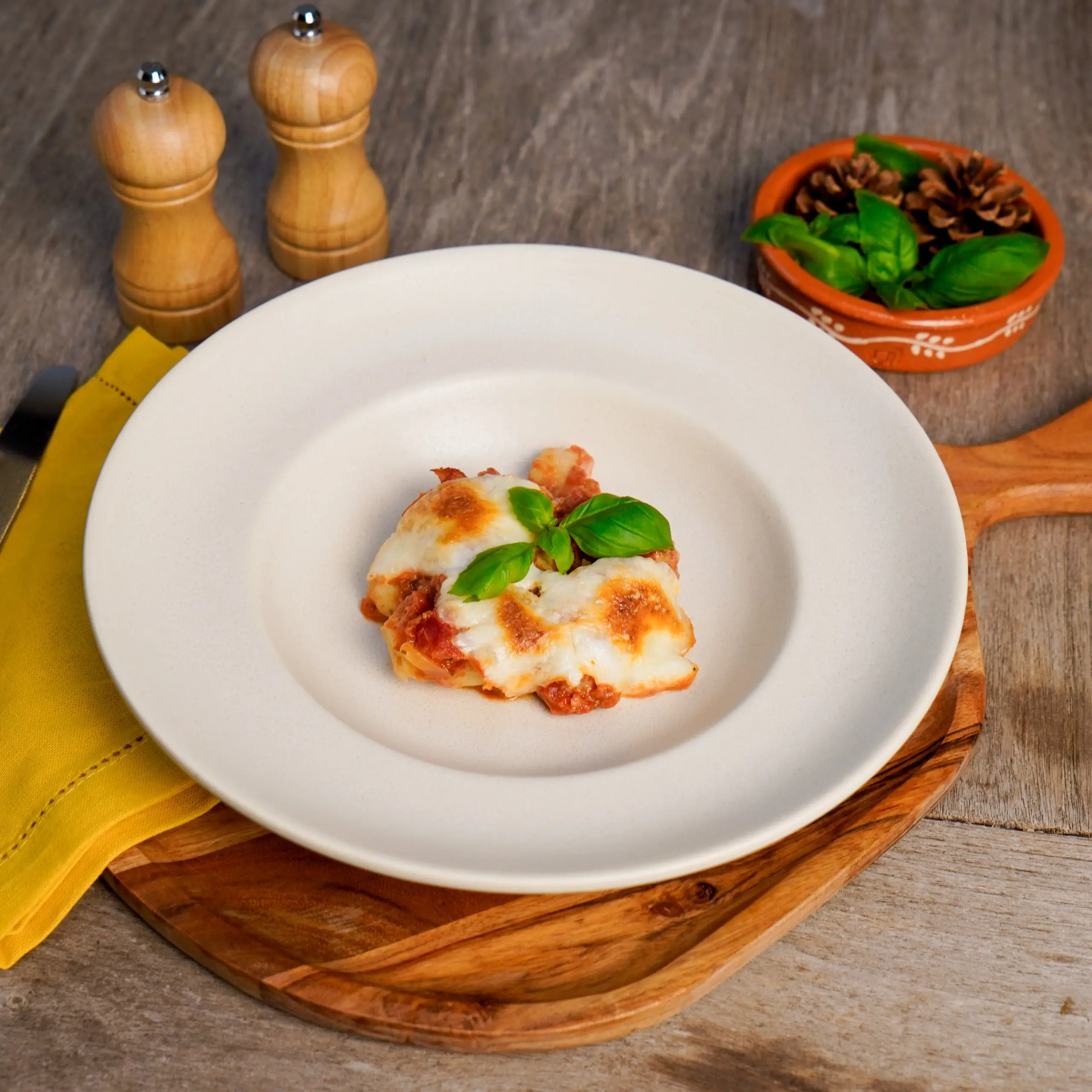 Gnocchi traybake met Pesto Rosso en tomaat