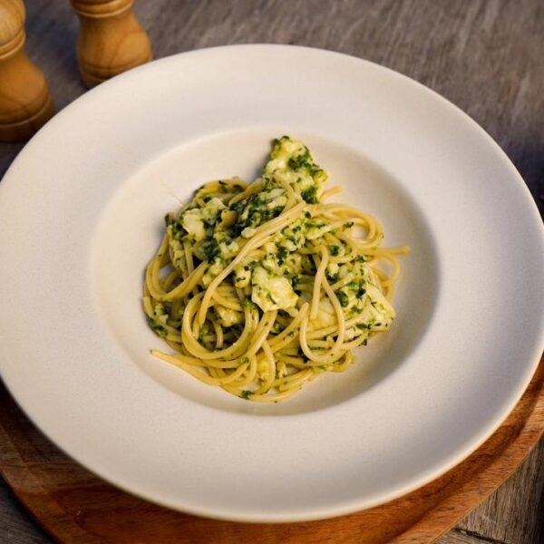 Recept camembert pasta met honing TikTok Grand'Italia