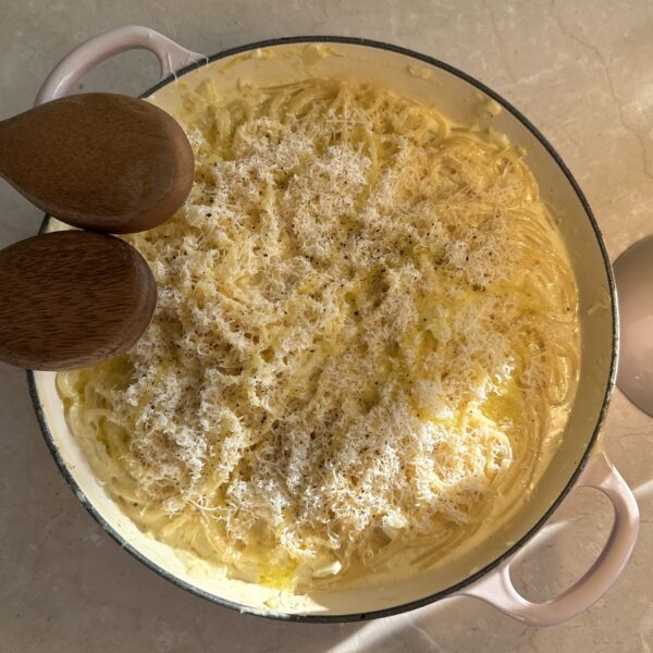 Recept citroen linguine met room Foodie by Bibi x Grand'Italia