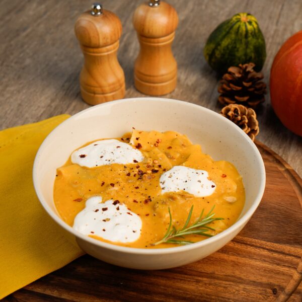 Recept pompoen lasagne soep Grand'Italia