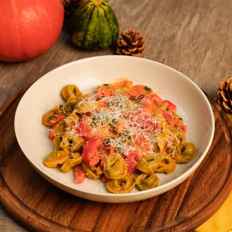 Recept spinazie tortellini met tomaat Grand'Italia