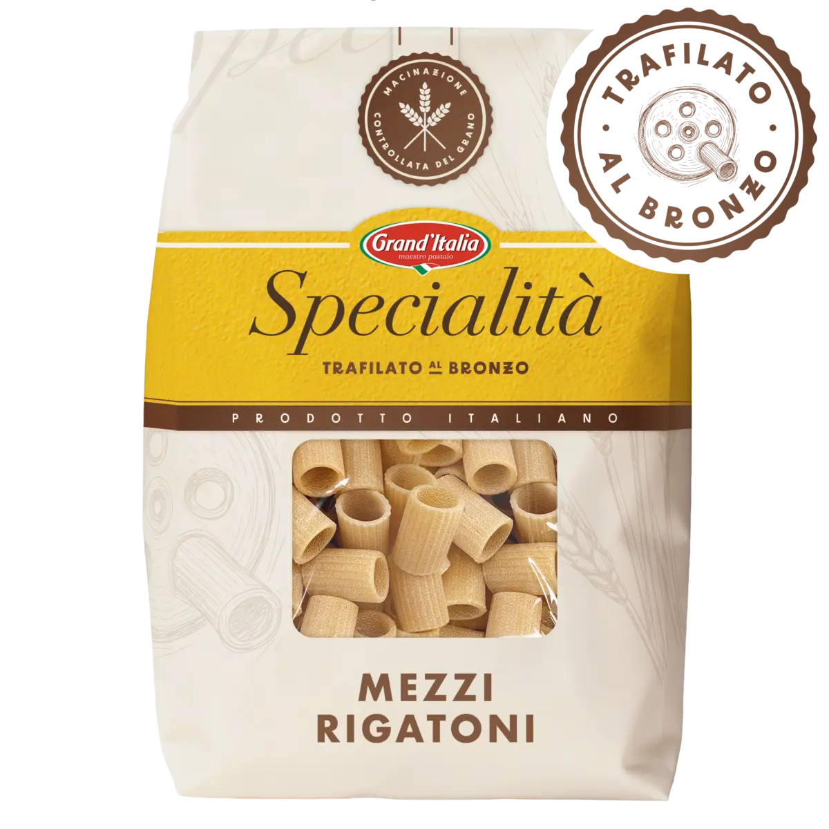 Product Specialita Mezzi Rigatoni Grand'Italia