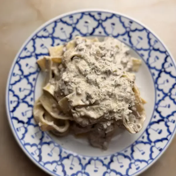 Recept Pappardelle met witte ragù Het Italiaanse Meisje x GDI